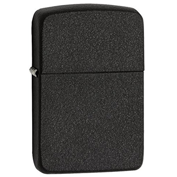 Zippo 1941 Replica Lighter, Black Crackle