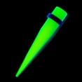 thumbnail image 3 of 36 Pieces UV Glow in the Dark Ear Stretching Kit Glow Tapers with Plugs 14G-00G, 3 of 8