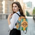 thumbnail image 6 of FORMRS Mini Backpack Purse for Women Quilted Travel Daypack Casual Shoulder Bag, Colorful Stripes, 6 of 7