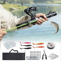 Runzkzy Fishing Slingshot Rod Fish Shooting Reel Multifunctional Fish Throwing Rod