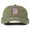 Olive Green, variant on USA Peace Hand Embroidered Washed Cap - Stone OSFM