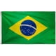 thumbnail image 2 of 90x150cm Brazil National Flag Hanging Polyester Brasil Brazilian Banner Flag, 2 of 2