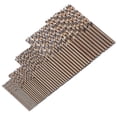 thumbnail image 3 of 50pcs HSS-Co 5% M35 Cobalt Drill Bit Set Titanium Coated HSS High Speed Steel Drill Bits Set Power Tools 1/15/2/25/3mm, 3 of 5