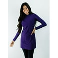 thumbnail image 4 of Calypsa Women's Long Sleeve Mock-Neck UPF 50+ Jenna Swim Tunic, 4 of 11