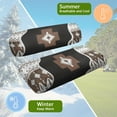 thumbnail image 5 of Yuyamidu Aztec Tribal Golf Cart Seat Covers Golf Club Car Backrest Bottom Seat Cover Gemoetric Golf Cart Seat Protector 2 Pack Golf Cart Accessories, 5 of 7