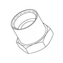 T&S Brass - Adapter:7/8-20 Female Thread x 3/8'' NPT