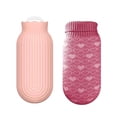 thumbnail image 4 of Hot Water Bottle with Cover Silicone Hot Water Bottle Mini Heating Water Injection Warming Handbag 550Ml Rubber Hot Water Bottle Hot Water Bottle Rubber Hot Water Bottle Cover, 4 of 8