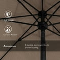 thumbnail image 3 of California Umbrella 9' Patio Umbrella in Terrace Sequoia, 3 of 5
