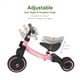 thumbnail image 3 of besrey Bicicleta para niños 5 en 1 para niños de 1 año a 4 años, Triciclo para niños pequeños, Triciclo para niños, Juguetes para niños y niñas, Entrenamiento de Equilibrio, Pedales extraíbles, 3 of 5