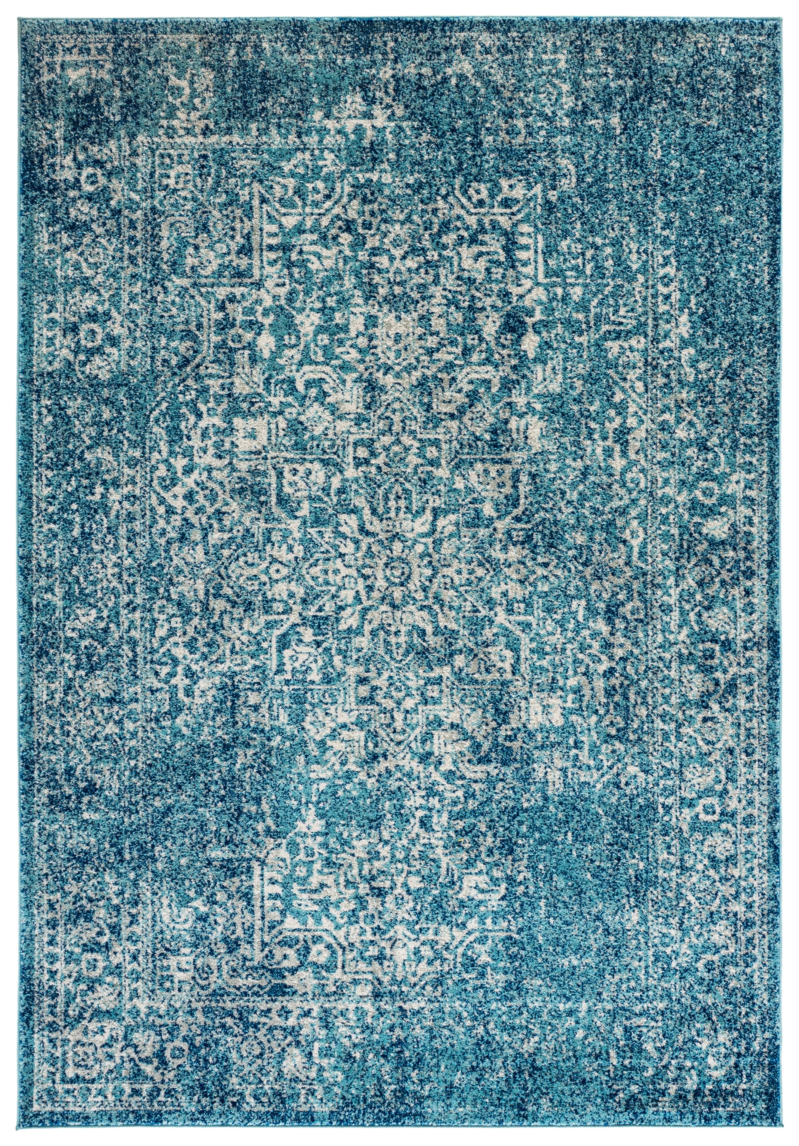 Safavieh Evoke Trena Floral Area Rug, Blue/Ivory, 6' x 8'