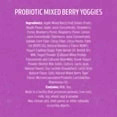 Nature’s Garden Probiotic Mixed Berry Yoggies, 0.7 oz (24-pack)-2pk, With Olive White Bowl By OMA