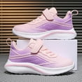 thumbnail image 2 of Xudanell Sneakers for Boys Mid Size Skin Friendly Mesh Gradient Running Shoes Boys Dress Shoes Pink, 2 of 8