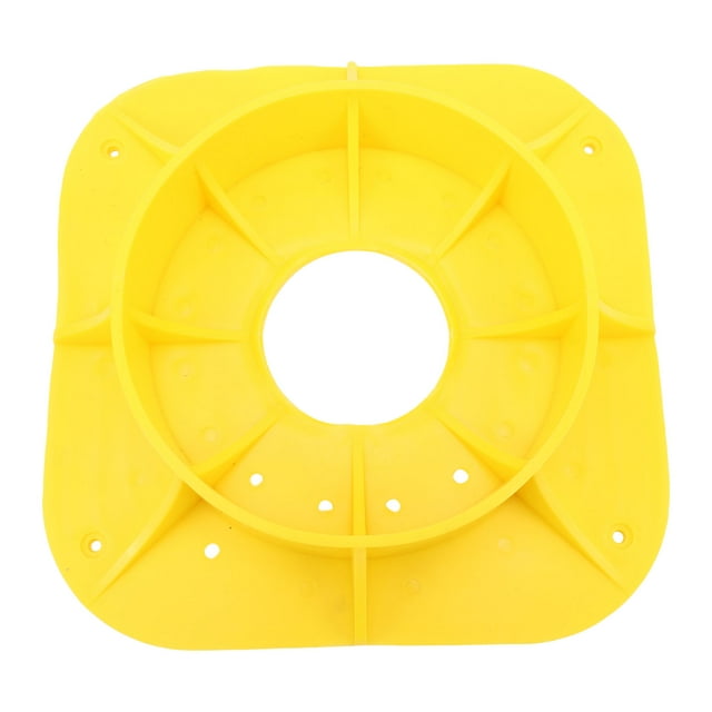 Trailer Jack Wheel Dock, Impact Proof HDPE Heavy Duty Jack Wheel Chock for Boat