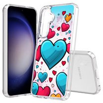 TalkingCase Slim Fit Phone Case Compatible for Samsung Galaxy S25  Plus(Not S25/ S25 Ultra), Valentine Pop Love 1 Print, Lightweight,Flexible, USA Print