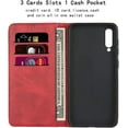 thumbnail image 2 of Galaxy A50 Wallet Case,Premium PU Leather Flip Folio Case with Card Slot, Stand Holder and Magnetic Closure [TPU Shockproof Interior Protective Case] for Samsung Galaxy A50s A30s A50,Red, 2 of 14