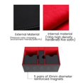 thumbnail image 4 of Multifunction Case Container Card Box Card Protector Card Deck Boxes Holds 200+ Card Carrying Organiser Case,Black, 4 of 7
