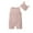 Pink, variant on QHFBli Infant Newborn Baby Boys Girls Cotton Linen Romper Summer Jumpsuit Sleeveless Overalls Clothing Set
