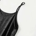 thumbnail image 6 of Sakmal Comfy Casual Summer Dresses for Women Solid Loose Fit Black Lightweight Sleeveless Long Slip Dress, 6 of 9