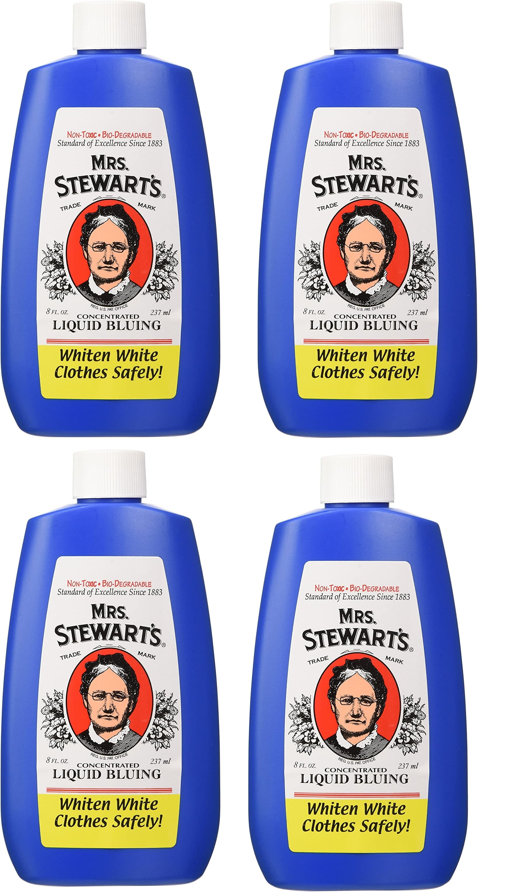 PACK OF 2 BOTTLES - Mrs. Stewart's Concentrated Liquid Bluing - 8