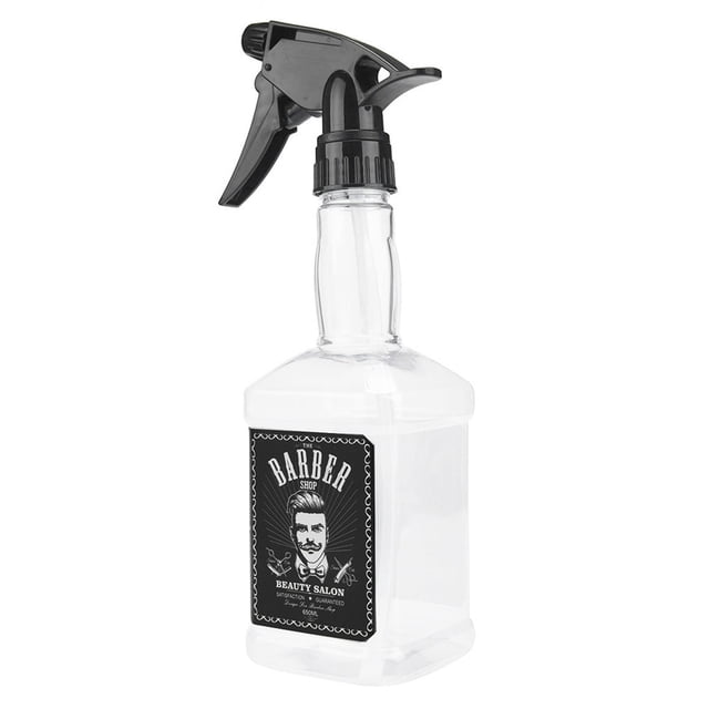 Iumwxz Bouteille de Pulvérisation de Coiffure 650ML Outils de Coiffure Salon de Barbier Vaporisateur d'Eau