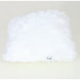 thumbnail image 3 of "Luxury Decorative" Faux Fur Pillow in White (18-in x 18-in), 3 of 5