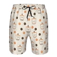 thumbnail image 3 of Fuzoiu Boba Milk Tea Print Men's Beach Shorts,Men's Swim Trunks,Quick Dry Board Shorts with Pockets,Men's Bathing Suits for Surfing, Running, and Casual Wear-Large, 3 of 6