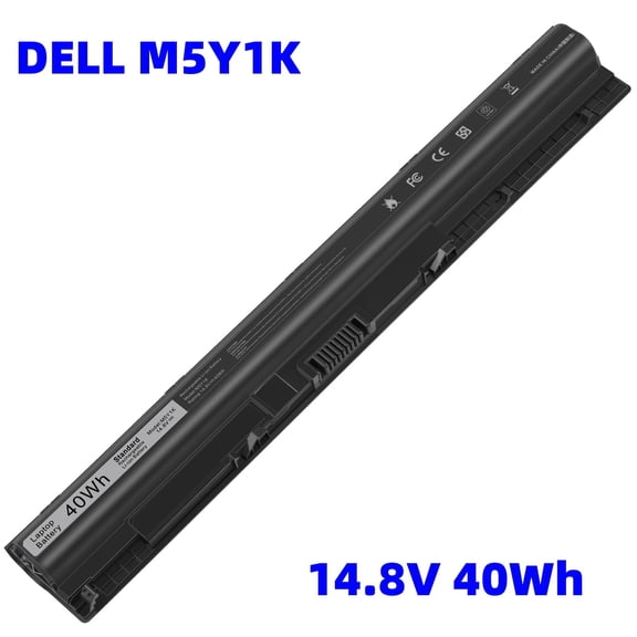 40Wh 14.8V M5Y1K Laptop Battery for Dell Inspiron 14 15 17 5000 3000 Series 5559 5558 3551 3451 3558 i3558 3567 5755 5756 5458 5759 5758 5759 GXVJ3 WKRJ2 VN3N0 HD4J0 P47F P51F P52F P64G