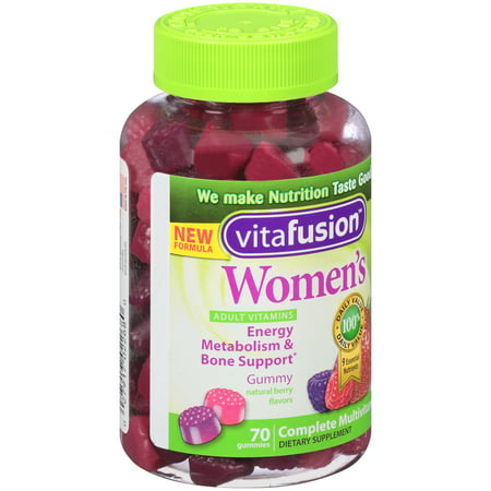 Vitafusion femmes Gummy Vitamines Formule complète multivitamines, 70 count