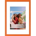 thumbnail image 1 of Vittanly A3 Picture Frame, Engineered Wood with Shatter Resistant Plexiglass, Display Pictures 8.3x11.7 with Mat or 11.7x16.5 without Mat, Poster Frame for Wall Display, Orange, 1 Pack, 1 of 6