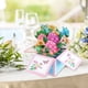 thumbnail image 4 of Hortensia 3D Tres tarjetas de felicitación Felicidades por tu cumpleaños Felicidades por tus vacaciones Universal, 4 of 8