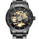 thumbnail image 1 of Ik Uring 98226 Relojes Mecánicos Automáticos Casuales Menos Acero, 1 of 5