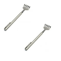 LanSuare Extendable Back Scratcher for Men, Portable Telescopic Metal Back Scratchers, Hand Massager with Clip for Thanksgiving, Birthday, Christmas Gifts