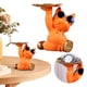 thumbnail image 5 of Amazon Personalizado Entrada Creativa Bulldog Clave Almacenamiento Adorno Porche Zapatero Bandeja Almacenamiento Lujo Sala Puerta (Naranja), 5 of 9