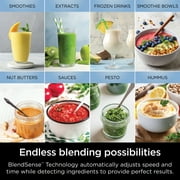 Ninja Detect Power Blender, Crush, Chop, BlendSense Technology, 3 Speeds, 1700PW, 72 Oz, TB200WMVB Vanilla