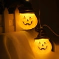 thumbnail image 4 of 6 metros 30 luces solares 8 modos luces decorativas-sombrero calabaza Ormromra 2034511-3, 4 of 9