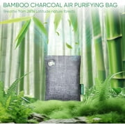 Activated Charcoal Odor Absorber, Odor Eliminator for Strong Odor,Bamboo Charcoal Air Purifying Bags for Home Car Closet Pet, Smoke Room Deodorizer (8 x 60g, Unscented)