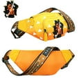 thumbnail image 3 of Roffatide Anime Demon Slayer Crossbody Fanny Pack for Men Women Agatsuma Zenitsu Waist Bag Chest Bag, 3 of 6