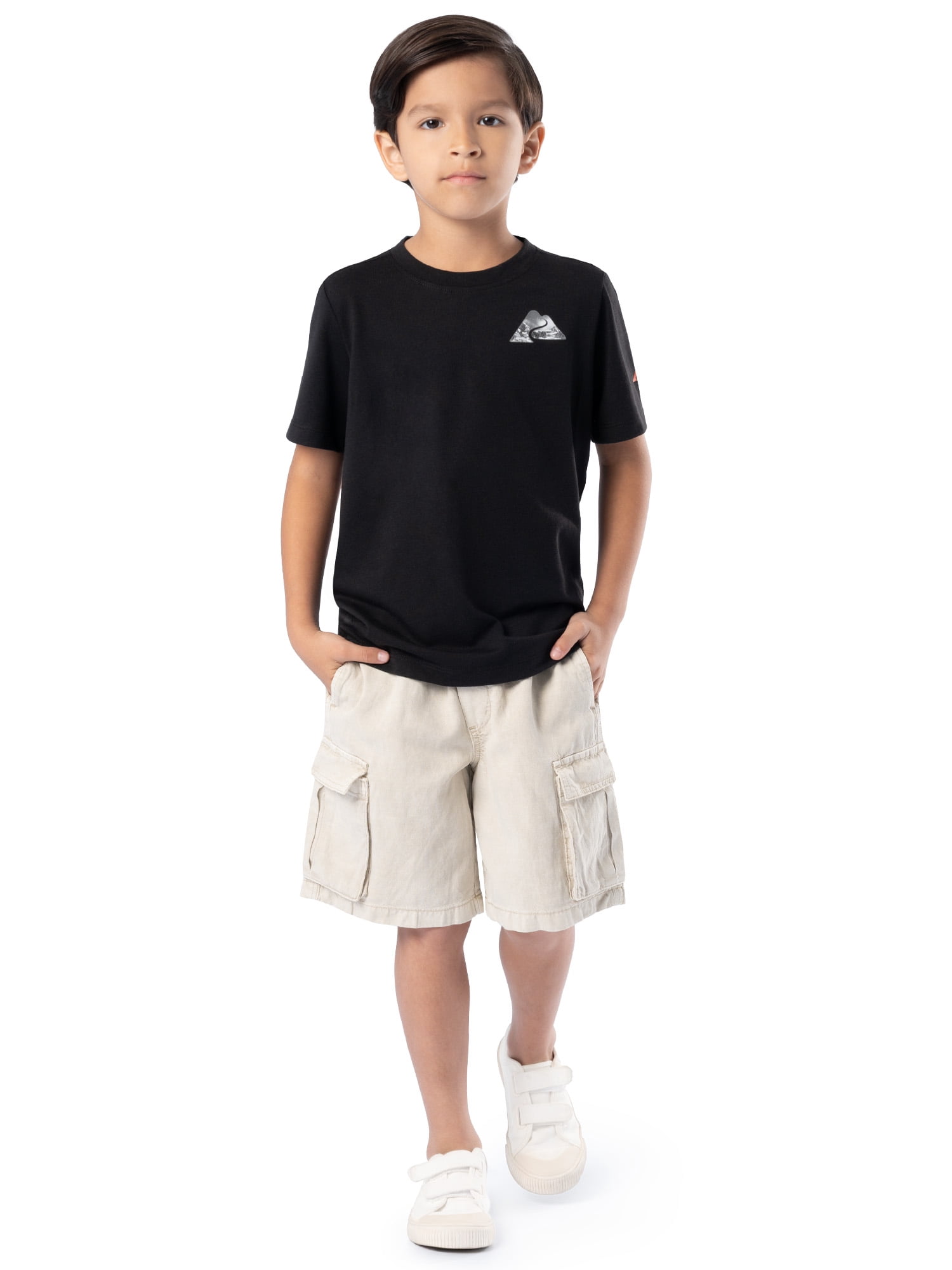 Ozark Trail Boys Graphic Tee with Short Sleeves, Sizes XS-XXL