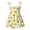 Z02 Yellow-b, variant on Toddler Girls Dresses Casual Size 3 Years-4 Years Daisy Dress Floral Beach Dress Maxi Dress