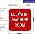 thumbnail image 3 of Elevator Machine Room Sign,, 3 of 8