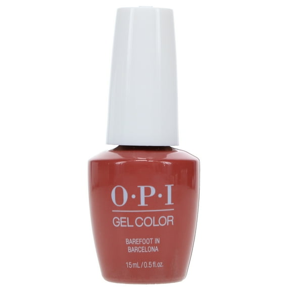 OPI GelColor Gel Nail Polish, Barefoot in Barcelona, 0.5 Fl Oz