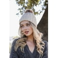 thumbnail image 4 of Basic Ribbed Pom Beanie, 4 of 9