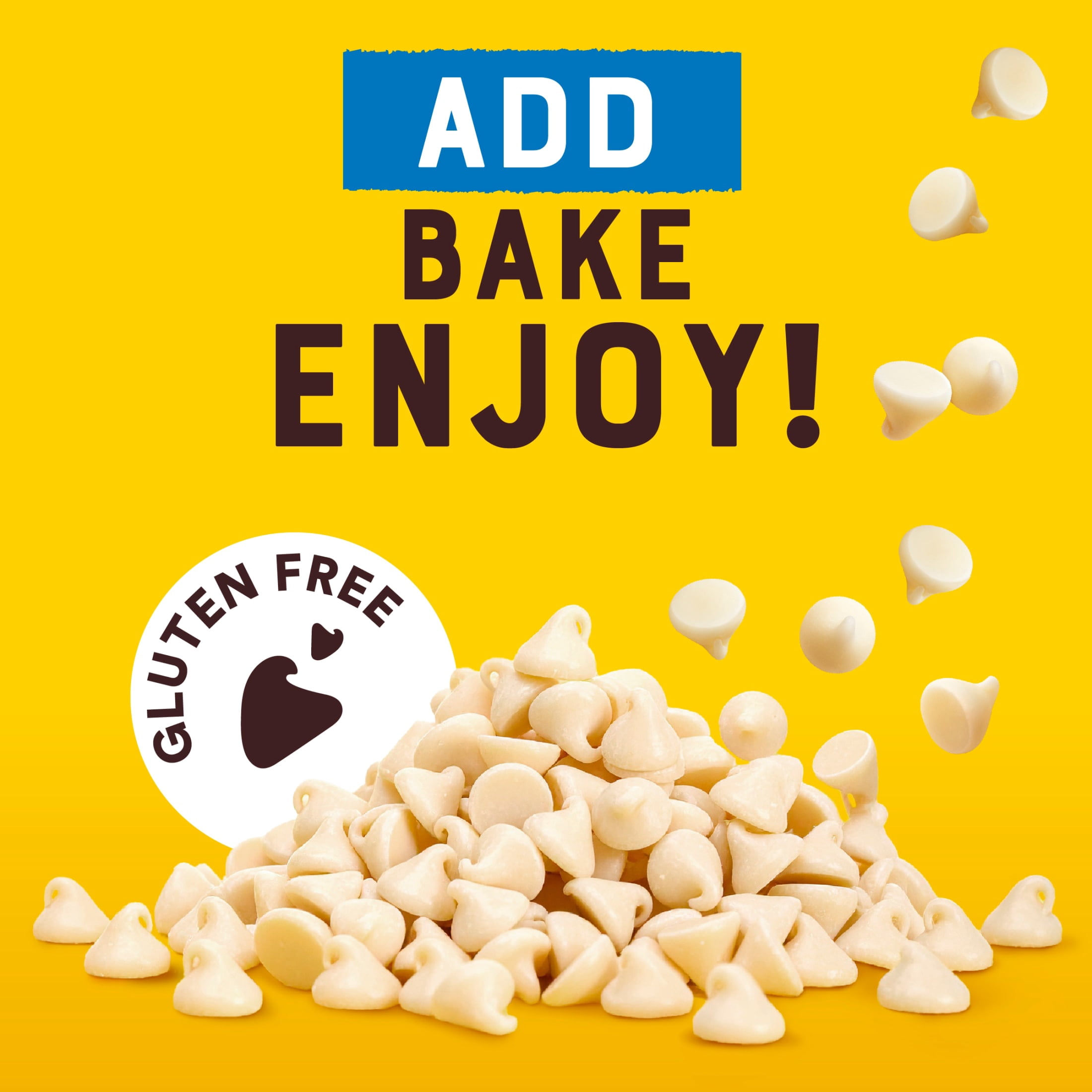 (6 pack) Nestle Toll House Premier White Regular Baking Chips, 12 oz Bag
