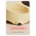 thumbnail image 4 of Stainless Steel Pet Bowl, Tilted Anti-Slip Feeding Station for Cats & Dogs, Easy to Clean & Helps Prevent Dark Chin (White, 600ml), 4 of 5