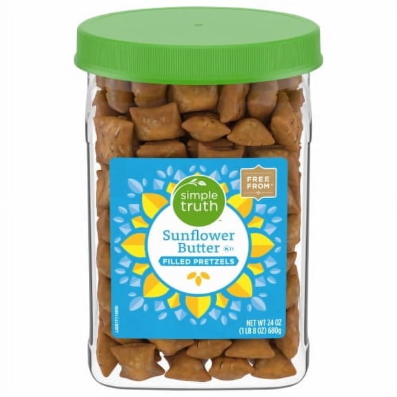 Simple Truth Sunflower Butter Filled Pretzels-24 oz