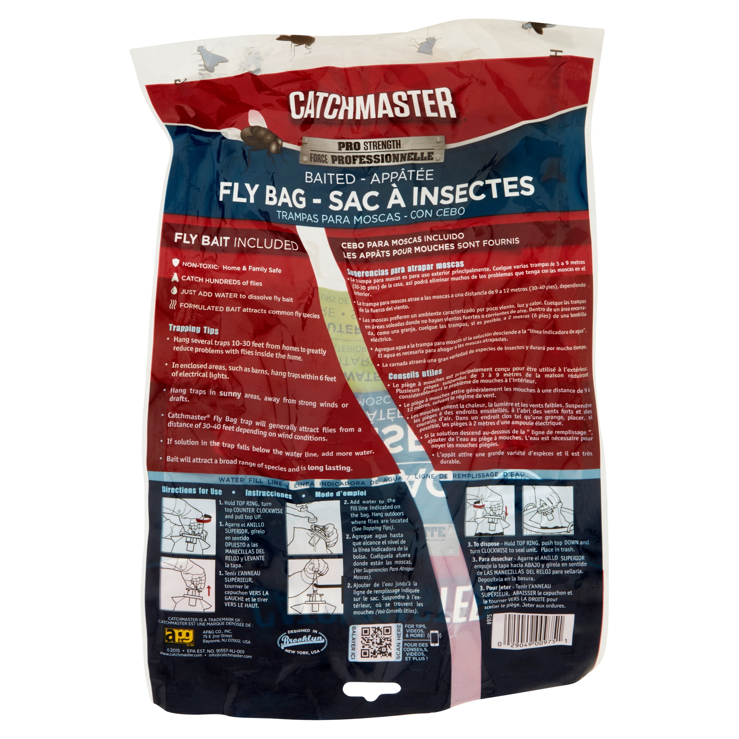 Catchmaster Baited Fly Bag Walmart Com Walmart Com