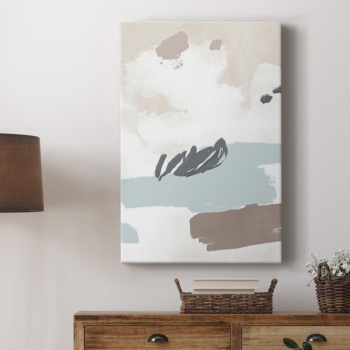 Neutral Wash II Premium Gallery Wrapped Canvas - Ready to Hang