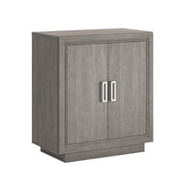 29' Storage Sideboard Buffet Kitchen Cabinet, 2-Door,grey