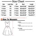 thumbnail image 3 of Spazoro Kids Girls Dresses, Puff Sleeve Solid Color Fashion Round Neck Princess Dress for Child Girls Black Size 5-6T, 3 of 8