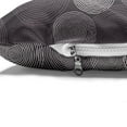 thumbnail image 4 of Abstract Pet Bed, Modern Design of Hand Drawn Intricate Circles, Chew Resistant Pad for Dogs and Cats Cushion with Removable Cover, 24" x 39", Eggplant Purple Grey, by Ambesonne, 4 of 4